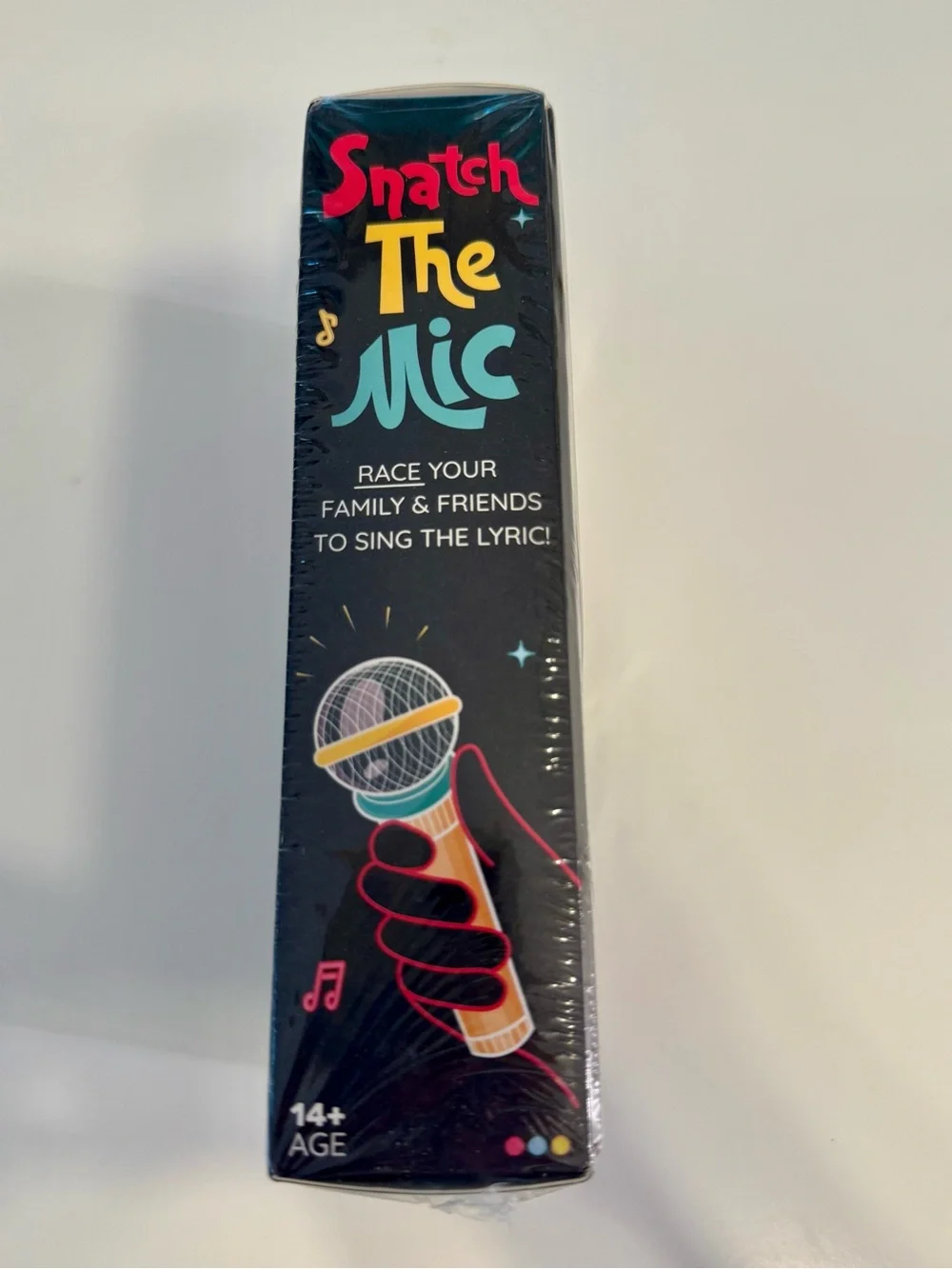 The Mic Karaoke Party Game - Black & Multicolor
